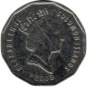 Монета. Соломоновы острова. 50 центов 2008 год.