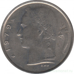 Монета. Бельгия. 1 франк 1979 год. BELGIQUE.
