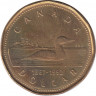 Монета. Канада. 1 доллар 1992 год. 125 лет Конфедерации Канада. ав.