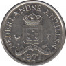 Монета. Нидерландские Антильские острова. 10 центов 1977 год. ав.