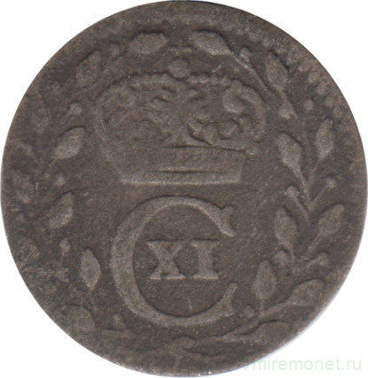 Монета. Швеция. 1 эре 1686 год.