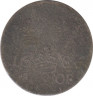 Монета. Швеция. 1 эре 1686 год. рев.