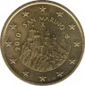 Монета. Сан-Марино. 50 центов 2010 год. ав.