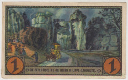 Бона. Нотгельд. Германия. Город Хорн. 1 марка 1921 год. Вариант 629.3.2.