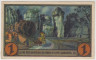 Бона. Нотгельд. Германия. Город Хорн. 1 марка 1921 год. Вариант 629.3.2. рев.