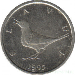 Монета. Хорватия. 1 куна 1995 год.