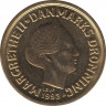 Монета. Дания. 20 крон 1993 год. ав. ав.