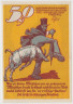 Бона. Нотгельд. Германия. Город Рыбнитц. 50 пфеннигов 1922 год. Вариант 1121.1.3. рев.