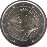 Монета. Сан-Марино. 2 евро 2020 год. ав.