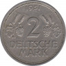 Монета. ФРГ. 2 марки 1951 год. (J). ав.