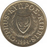 Монета. Кипр. 5 центов 1994 год. ав.