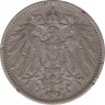 Монета. Германия. Германская империя. 1 марка 1904 год. Монетный двор - Штутгарт (F). рев.