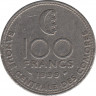 Монета. Коморские острова. 100 франков 1999 год. рев.