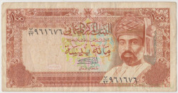 Банкнота. Оман. 100 байс 1989 год. Тип 22b.