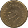  Монета. Турция. 5 000 лир 1995 год. Крупная дата. рев.
