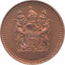 Монета. Родезия. 1/2 цента 1971 год. рев.
