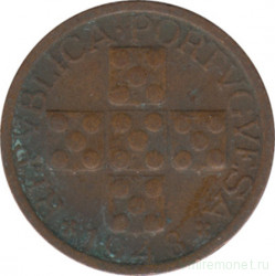 Монета. Португалия. 10 сентаво 1948 год.