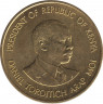 Монета. Кения. 5 центов 1987 год. рев.
