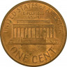 Монета. США. 1 цент 1987 год. Монетный двор D. рев