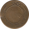 Монета. Афганистан. 20 пул 1929 (1348) год. рев.