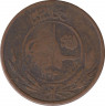 Монета. Афганистан. 10 пул 1925 (1304) год. ав.