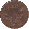 Монета. Багамские острова. 1 цент 2006 год. рев.