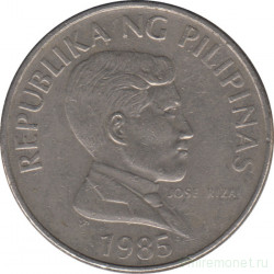 Монета. Филиппины. 1 песо 1985 год.