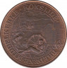Монетовидный жетон. Бельгия. Бреден, Мидделкерке, Коксейде. 25 бельгийских франков 1981 год. ав.