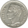 Монета. Венесуэла. 25 сентимо 1960 год.