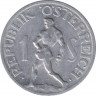 Монета. Австрия. 1 шиллинг 1946 год. рев.