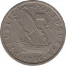 Монета. Португалия. 5 эскудо 1966 год. ав.