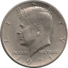 Монета. США. 50 центов 1971 год. ав.