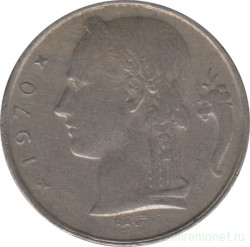 Монета. Бельгия. 5 франков 1970 год. BELGIE.