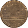 Монета. Канада. 1 доллар 1995 год. ав.