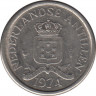 Монета. Нидерландские Антильские острова. 10 центов 1974 год. ав.