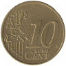 Монета. Германия. 10 центов 2003 год. (J).