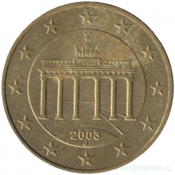 Монета. Германия. 10 центов 2003 год. (J).