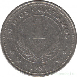 Монета. Никарагуа. 1 кордоба 1997 год.