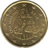 Монета. Сан-Марино. 20 центов 2010 год. ав.