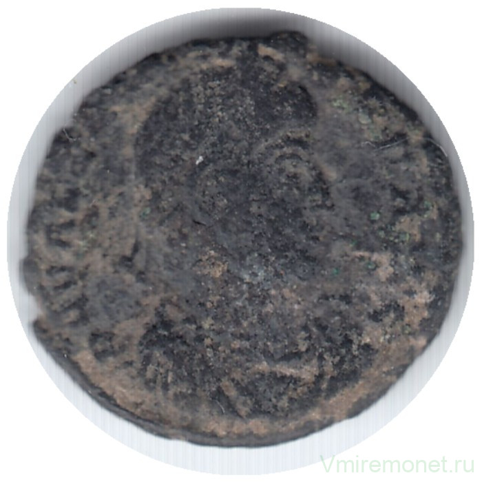 Монета. Римская империя. Фолис (375-392 гг) Валентиниан II. №42