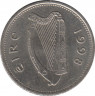 Монета. Ирландия. 10 пенсов 1998 год. ав.