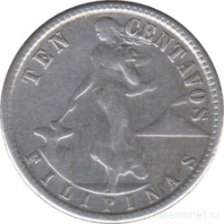 Монета. Филиппины. 10 сентаво 1944 год.