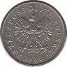 Монета. Польша. 10 грошей 1993 год. ав.
