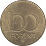  Монета. Венгрия. 100 форинтов 1994 год. рев.