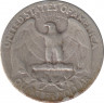 Монета. США. 25 центов 1941 год. Без отметки монетного двора. рев.