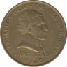 Монета. Уругвай. 10 сентесимо 1960 год. ав.