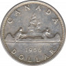 Монета. Канада. 1 доллар 1956 год. ав.