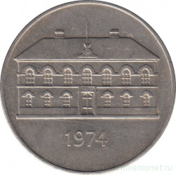 Монета. Исландия. 50 крон 1974 год.
