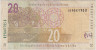 Банкнота. Южно-Африканская республика (ЮАР). 20 рандов 2005 год. Тип 129а. рев.
