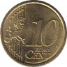 Монета. Италия. 10 центов 2009 год. рев.